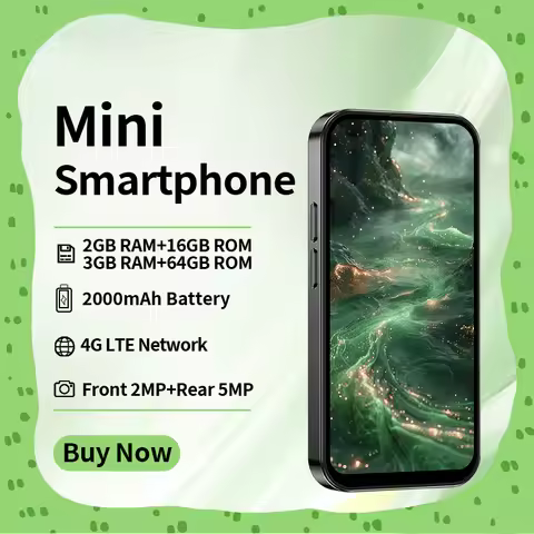 ONEMYTH M17 Pro 4G Mini Smartphone 4.0-inch Dual SIM WIFI 3GB RAM 64GB ROM Type-C Android Phone Play