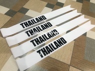 สายสะพายTHAILAND สายสะพายชื่อประเทศ สายสะพายไทยแลนด์ สายสะพายนางงาม สายสะพายMiss Universe สายสะพายมิ