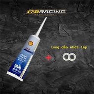 (HCM) SHELL ADVANCE SCOOTER GEAR OIL SCOOTER Gearbox OIL 80W90 GL-5 Capacity 120 ML