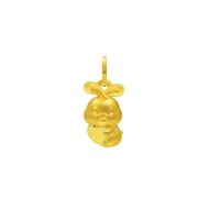 CHOW TAI FOOK 999 Pure Gold Pendant - Zodiac Rabbit: Heart R31443