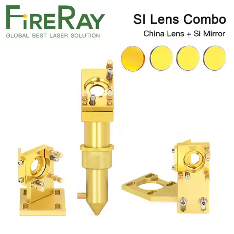 Fireray CO2 Laser Head Set for 2030 4060 K40 K Series Laser Engraving Cutting Machine