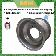 ATV Rear and Front Rim 8 inch - 18 x 9.5  Steel Rim 4 Hole Iron Hub Rim Go Kart Buggy Quad Bike Rim