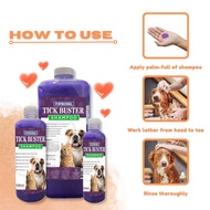 PETSCHOICE - Fipronil Tick Buster Shampoo – Anti-Tick, Flea & Lice Treatment for Dogs & Cats