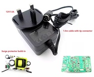 【JB Ready Stock】HIKVISION Power Adapter 12V 1.5A 4PIN MSA-C1500C12.0-18P-GB