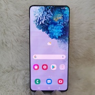 Ss S20 plus สีฟ้า(จอเบริน) USED รอม128แรม8แท้ศูนย์ไทย