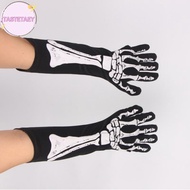 TEAY Halloween Skeleton Skeleton Gloves Dark Wind Convex Gloves Skeleton Ghost Festival Costume SG