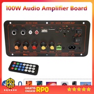 Kejian Amplifier Board Audio Bluetooth 5.0 USB FM Radio TF DIY 100W - D300 Original 99 Square