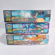 全新未砌 Pokemon Plamo 組裝模型 35 超級路卡利歐 36 38 超級噴火龍 X Y Mega Lucario Charizard 寶可夢 寵物小精靈 Bandai Namco 收藏 生