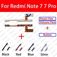 Power volume button For Xiaomi Redmi Note 7 7 Pro Power Volume Button Side Key Flex Cable Power on /