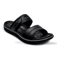 SANDAL SLIDE PRIA HOMYPED LAGRANDE-02 HITAM KOPI 39-43 BERKUALITAS TERBAIK
