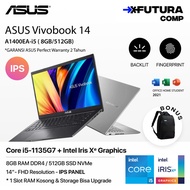 ASUS Vivobook 14 A1400EA Intel Core i5-1135G7 RAM 8GB/512GB SSD