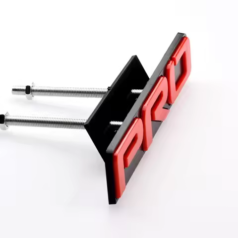 For TRD PRO Front Grille Insert Emblem Badge ,3D Grille Decoration Nameplate Decal,Fit for Taca Tund