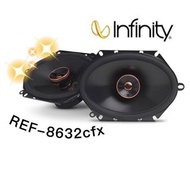 🔥原廠🔥【Infinity 哈曼】REF-8632cfx 車用喇叭 6*8吋 汽車音響 二音路 180W 同軸喇叭 公司貨