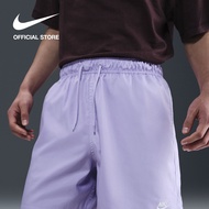 Nike Mens Club Shorts - Hydrangeas ไนกี้ กางเกงขาสั้น Flow ผู้ชายแบบทอ - ไฮเดรนเยีย