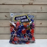 Neon Refill Hero Lollipop Candy - Renceng Rentengan - fruit flavored colored Lollipop candy - colorf