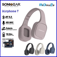 SonicGear Airphone 7 Bluetooth Headphones with Mic (10 Hours Playtime & Type-C Charging)