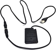 5V2A USB Cable + EN-EL23 Dummy Battery EH-67A EP-67A DC Coupler for Nikon COOLPIX Camera P600 P610 P