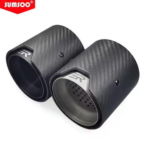 Genuine SUMSOO Glossy /Matte Carbon Fiber Exhaust tip Auspuffspitze for BMW M2 M3 M4 M135i M235i M14