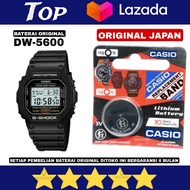 Casio DW-5600 Baterai jam tangan casio DW5600 original bergaransi asli japan