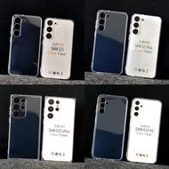 SAMSUNG S24 FE/A35/A55/S24/S24 PLUS/S24 ULTRA/A14 5G 2023/M14/S23/S23 ULTRA/A14 4G/S23 PLUS CLEAR CA