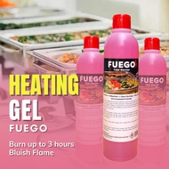 Fuego Food Warmer Heating Gel Chafing Fuel Heating Jelly Wax Gel Fire Starter Heating Wax