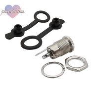 PICESTADIO DC Power Female Socket Jack, 5.5 x 2.1mm Metal DC Jack Adapter, DC Power Jack Socket Dura