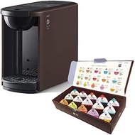 【Direct from Japan】 [Amazon.co.jp Exclusive] UCC Drip Pod Single Extraction Coffee Machine Capsule Type DP3 Brown + UCC Drip Pod Tasting Kit 15P Pod/Capsule 20240417