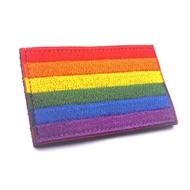 FLAG PATCH PATCHES RAINBOW PACE GAY LESBIAN PRIDE LBGT Gay Pride EMBROIDERED WORLD Patches Badge