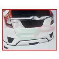 Honda Jazz (2014) MDL Style Rear Back Skirting Bumper Lower Lip Spoiler ABS Plastic Bodykit Body Kit