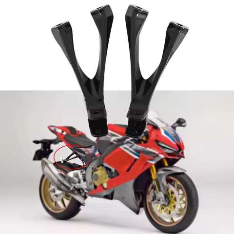 Motorcycle Rear passenger FootPeg Footrest Bracket Footrest Set For HONDA CBR1000RR CBR 1000 RR 2017