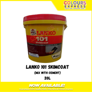 Sika Lanko 101 Paste Type Skim Coat for Exterior/Interior 5L and 20L
