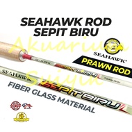 SEAHAWK SEPIT BIRU ULTRA LIGHT PANCING IKAN UDANG SPINNG FISHING ROD