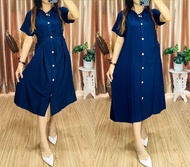 Daster Andin Polos Jumbo Ld 130 XXXL Rayon Tebal Busui Bumil