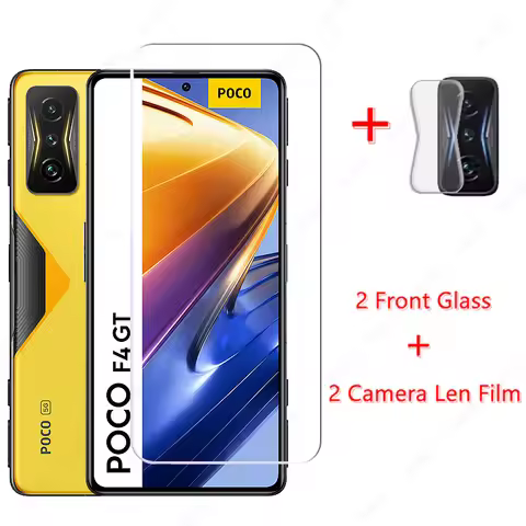 For Xiaomi Poco F4 GT Glass for Xiaomi Poco F4 GT M5s M5 M4 M3 X4 Pro 5G X3 NFC Tempered Glass Scree