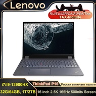 Lenovo Laptop 2023 Thinkpad P16 13Th Core I7-13700HX/I9-13980HX 16G/32GB RAM+1T/2TB SSD 16-Inch 2.5K/4K 165Hz Notebook Computer