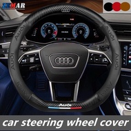 Audi D Shape/Round Car Steering Wheel Cover For A3 8l A1 Q5 TT mk2 A5 A4 B7 B8 B5 A6 C7 C6  Q7 Q3 Q2