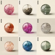 New Arrival Fireworks Super Seven Loose Beads Round Beads Crystal diy Duobao Bracelet Necklace Singl