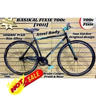 READY STOCK / BASIKAL FIXIE  700C /BICYCLE FIXIE / BASIKAL BUDAK / BASIKAL DEWASA / 700C FIXIE 7011