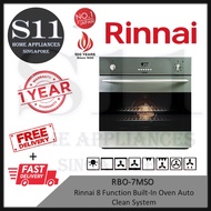 Rinnai RBO7MSO 8 Function Built-In Oven Auto Clean System *MADE IN ITALY *