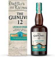 格蘭利威 - Glenlivet 12 Year Old Licensed Dram Limited Edition Single Malt Whisky 格蘭利威12年 黑市聖水二代限量版 盒裝 700ml