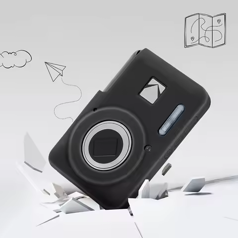 Digital Camera Cover For KODAK PIXPRO FZ55/FZ45 w/ Lanyard Silicone Protective Case Lightweight Soli