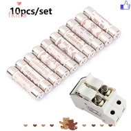 FKILLA 10Pcs Ceramic Fuse Mains Plug 3-13A Replace British Plug