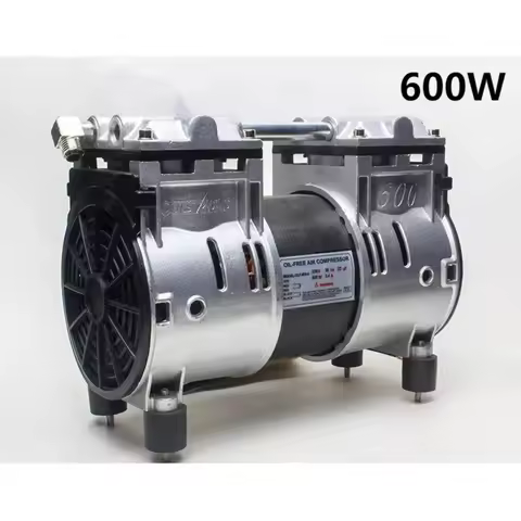 220V 600W 40L/min 0.7mpa Air Compressor Accessories Silent Oil-free Engine Pump Head Pump Head Pumpi