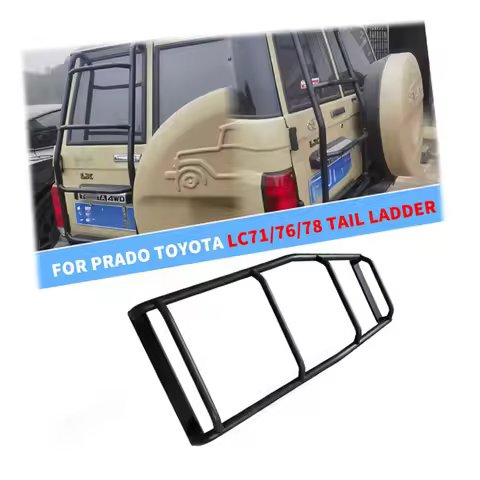 4x4 Car Rear Ladder for Toyota Land Cruiser LC71 LC76 LC78 LJ78 LJ70 LJ71 LJ73