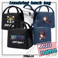 Anime lunch bag with insulated inner beg Bekal anime