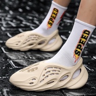 Yzy foam sandal runner hole shoes Unisex High Quality