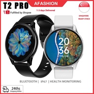 [Local Stock]Smartwatch Galaxy Watch Active 2 Full Touch Screen T2 Pro Smart Watch bluetooth calls V