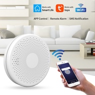 Tuya Wifi 2 in 1 Smoke CO Alarm Gas Detector Smart Life Smoke Sensor & Carbon Monoxide Co Gas Detect