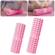 TIMEKEY 33/45CM High-Density EVA Solid Foam Roller Muscle Relaxation Leg Slimming Stick for Yoga and