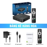 Android TV Box Z8 Pro Giọng Nói Hỗ Trợ Kiểm Soát 8K 8G+128GB Việt Wifi 5G Bluetooth Băng Tần Kép 100